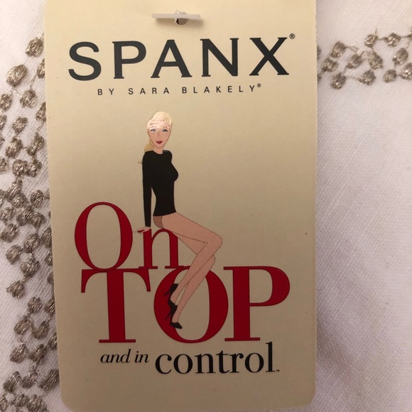 Spanx on Top and In Control slimming compression vanilla top - Picture 3 of 3